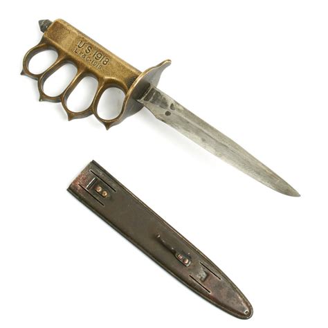 ww1 trench knife original.